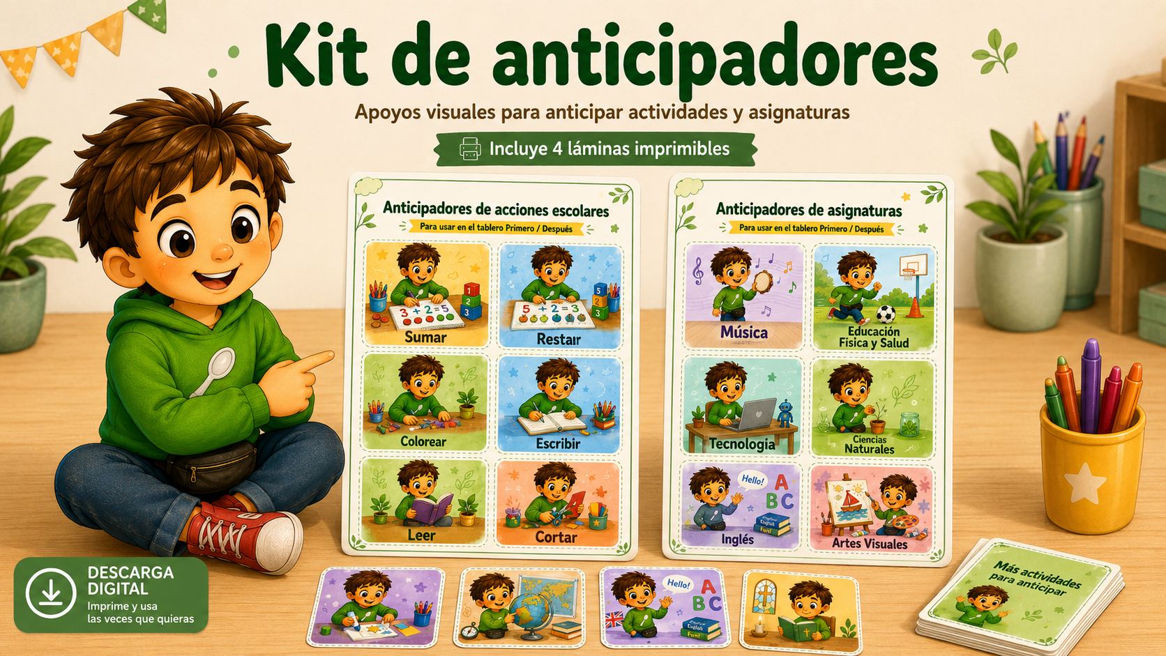 Kit de Anticipadores Escolares